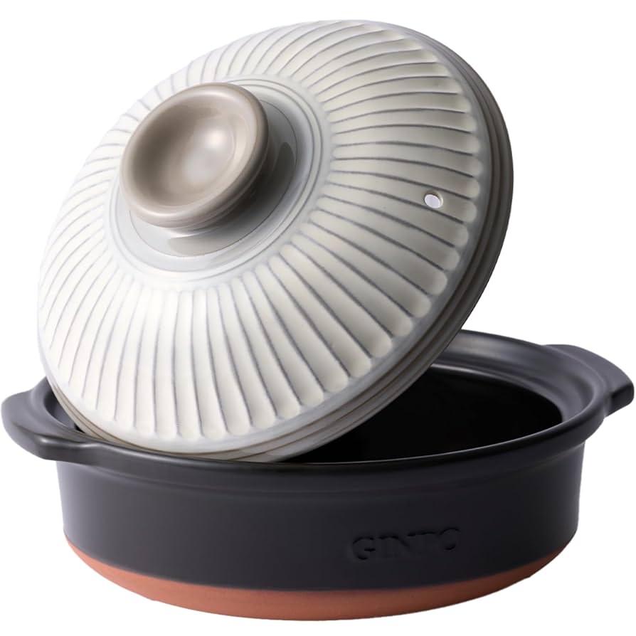 Kikka 菊花 土鍋 ８号 2人用 陶器製 セラミック 調理器具 萬古焼 Amazon | 土鍋 8号 2-3人用 菊花 深型 銀峯陶器 日本製 萬古焼